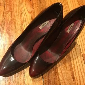 Miu Miu patent leather heels